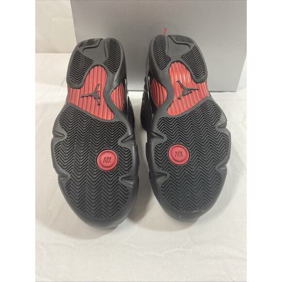 Nike Air Jordan 14 1999 OG XIV 136016-001 Black Varsity Red The Last Shot Sz12 - Picture 9 of 16